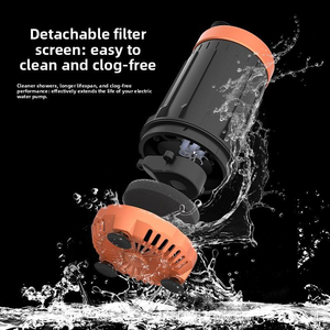 Douche portable électrique rechargeable pour l'extérieur avec affichage intelligent de la température pour le camping et le bain en plein air - Product Image 5