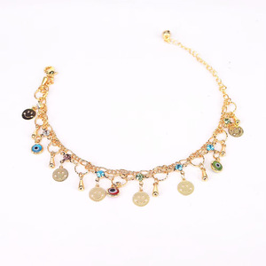 नई डिजाइन पायल फैशन 18K सोने महिलाओं कंगन पायल S0122 - Product Image 1