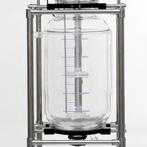 Crystalzer penyuling 20L 50L, peralatan isolasi reaktor kristalisasi kaca jaket - Product Image 2