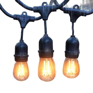 Guirnaldas de Luces LED E26 E27 para Exteriores, Cuerpo de Lámpara de Hierro Impermeable, 50V, Certificación CE, Garantía de 2 Años - Product Image 5