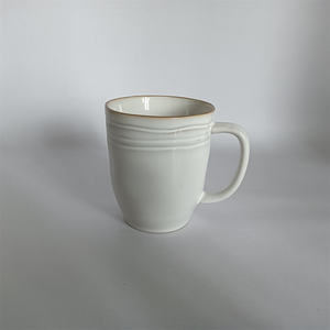 <span class=keywords><strong>Vaisselle</strong></span> en céramique écologique D27.5cm Blanc Ventoux, motifs paysagers portables, MOQ 10 pièces, <span class=keywords><strong>Vaisselle</strong></span> en grès réactif - Product Image 6