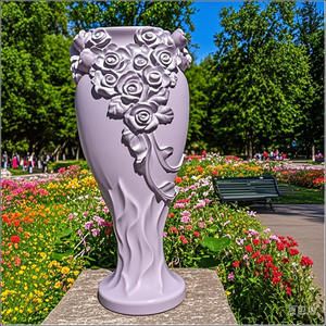 Macetero de Lujo de Múltiples Niveles para Flores, Maceta Superior para Plantas Verdes y Acuáticas, Contenedor para Decoración del Hogar y Vestíbulos - Product Image 2