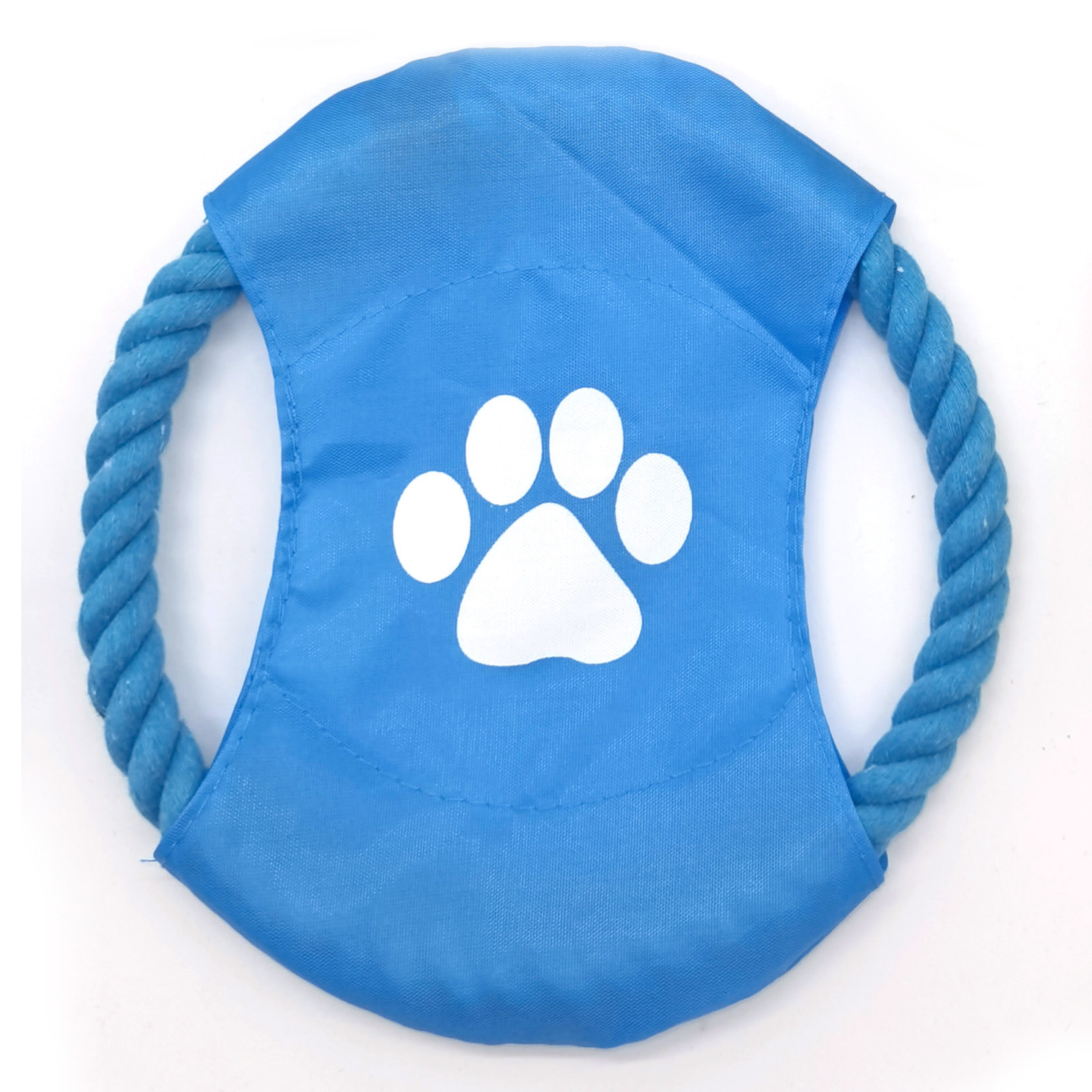 Blue White Footprints