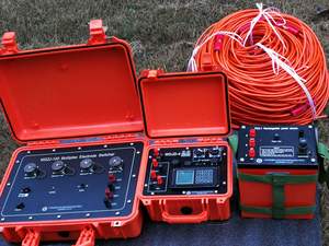 Jeofizik özdirenç sörvey ekipmanları elektrik direnç metre Terrameter yeraltı suyu arama - Product Image 4