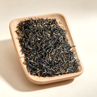 Thé noir May Golden Osmanthus du Yunnan, séché au soleil, provenant d'arbres anciens, 500g en vrac pour la vente en gros et la personnalisation