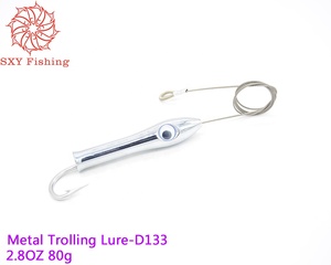 SXY FISHING Metall-Trolling-Köder Goldener Speerköder Großwildköder Großartiger Marlin-Köder DIY Jet Head Tiefsee-Angelköder D133 - Product Image 6