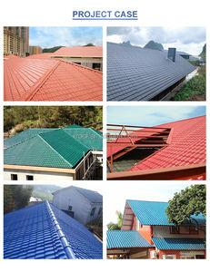 Feuille de toiture Teja Upvc Tejas Para Techo Terracotta Terrace Telha Pvc ASA PVC Tuile de <span class=keywords><strong>toit</strong></span> en résine synthétique - Product Image 5