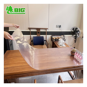 Mantel Transparente Ultrafino Boligao, Hecho a Mano, Estilo Moderno, <span class=keywords><strong>Película</strong></span> Protectora Impermeable y Resistente al Aceite, Vinilo para Mesa - Product Image 2