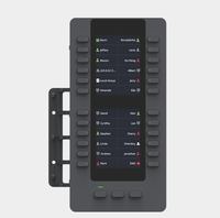 Module d'extension de téléphone IP Flyingvoice P2EXP avec double écran LCD couleur de 2,8 pouces et 24 touches programmables pour P20-P23 FIP15G Plus