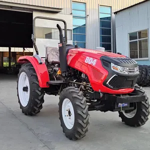 LUTIAN 농업 하이 퀄리티 공장 가격 트랙터 미니 4x4 농기계 작고 큰 4 바퀴 80hp 90hp 100hp