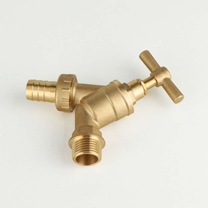 ก๊อกน้ำทองเหลืองสำหรับสวน Kangweishen รุ่น KWS629 แบบเกลียว 16 บาร์ สำหรับรดน้ำกลางแจ้ง เชื่อมต่อสำหรับล้างรถ มาตรฐาน BS ทนทาน - Product Image 1