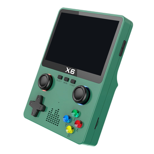 Portable X6 Retro Handheld Game <b>Console</b> 3.5 Inch IPS Screen 32GB 10000+ Games 3D Joystick Classic 10 <b>Emulators</b> Gaming Player - Product Image 1