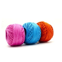 Delicate 50g #3 Cotton Lace Crochet Yarn Thick Crochet Yarn Lace Weight Yarn Hilo De Ganchillo for DIY Pillow Table Mat