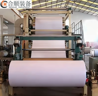 Machine automatique de fabrication de papier toilette haute vitesse 1600 m/min avec contrôle PLC