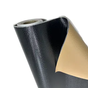 Hot selling Customization Waterproof Paper Roll Lamin Embossed Leatherite paper Gifts Wrapping papers forBouti-que boxes