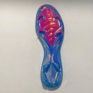 Semelle de chaussure de football en TPU Kezhi à revêtement sous vide haute brillance, couleur métallique, durable, anti-torsion - Product Image 1