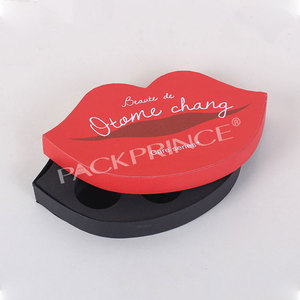 Hộp Giấy Bao Bì Son Môi Hình Môi Tùy Chỉnh Hộp Quà Tặng Mỹ Phẩm Chai Kem Cá Tính Sáng Tạo Có Chèn Xốp - Product Image 6