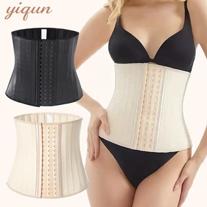 KaFoSha <span class=keywords><strong>Fajas</strong></span> <span class=keywords><strong>Colombianas</strong></span> Moldeadoras Girdles Tummy Control Body Shaper Corset 25 Steel Bone Latex Waist Trainers for Women - Product Image 1