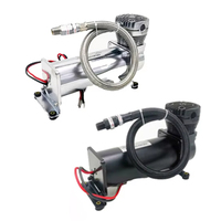 Air Compressor Tire Inflator Kit 12V Heavy Duty Portable Inflator Max 200PSI Off Road Air Pump Kit for 4x4 Car