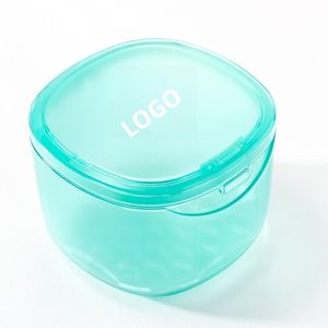 กล่องยึดฟันปลอมพลาสติกใส่ของแบบมองไม่เห็นโลโก้ที่กำหนดเอง - Product Image 6