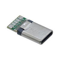 USB2.0 3A 고전류 USB 헤드 타입-C 24P 5 핀 수 커넥터 고속 충전 단일 커패시터 PD 플러그