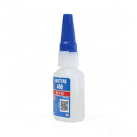 Colle cyanoacrylate instantanée LOCTITE 460 à faible odeur et faible épaississement, à séchage rapide, pour le collage de dispositifs médicaux, plastiques et métaux
