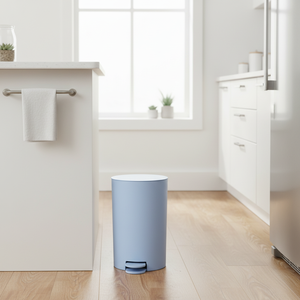 Pattumiera a pedale Osaki da 3 litri in azzurro - Product Image 3