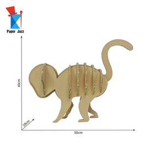 Rompecabezas de Mono 3D Ecológico: Juguete Educativo STEAM para Armar - Product Image 2