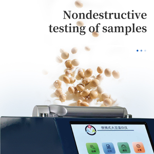 Portable Soybean Protein Analyzer Soybean Protein Fat Content Test Equipment for Protein <b>Moisture</b> Complete Oil Content Soybean P - Product Image 2