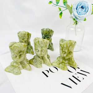 Vente en gros de cristaux artisanaux de haute qualité, jade Xiuyan <span class=keywords><strong>Groot</strong></span>, texture de jade premium pour la régénération - Product Image 1