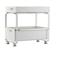 Organisateur Sous Évier 2 Niveaux Coulissant, Armoire Panier Tiroir pour Cuisine Salle de Bain, OEM Gros