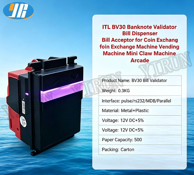ITL BV30 Banknote Validator Bill Acceptor for Vending Arcade Game Machine