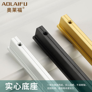 Aluminum Alloy T-Shaped Cabinet Drawer Handles Silver Minimalist Design Durable Furniture Handle - Product Image 5