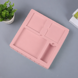 Bandeja de inserción de termostampado personalizada JIABAO con flocado de terciopelo para cosméticos - Product Image 2