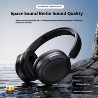 Headset Gaming Nirkabel OEM/ODM JL DJ dengan Suara Stereo Berkualitas Tinggi 5.4, Over-Ear, Peredam Kebisingan ENC, IPX4