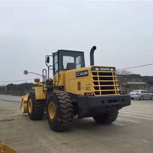 Equipo pesado usado Komatsu 380 Marca superior Komatsu Wa380 Cargador de ruedas Cargador frontal japonés usado en stock - Product Image 6