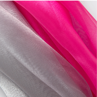 Nouvelle vente chaude de rideaux transparents en organza turc avec garniture en dentelle pour chambre à coucher et vêtements