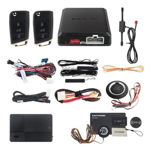 EASYGUARD EC002-VG-NFC-GPS PKE Smartphone App Car Alarm System Passive Keyless Entry <b>Remote</b> Start NFC Card <b>Lock</b> Unlock - Product Image 2