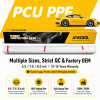 Film de protection de peinture automobile PCU PPF en gros, fabrication d'usine, OEM ODM, emballage personnalisé, rouleau de film TPU PPF transparent 1,52x15M