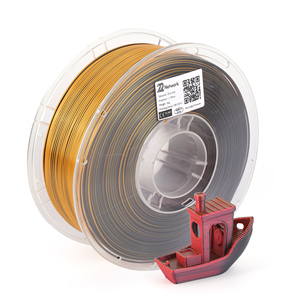 Filament d'imprimante 3D PLA tricolore en soie 22 Network, 1,75 mm, brillant, multicolore, résistant à la déchirure, consommables pour FDM 3D – Grande Vente - Product Image 3