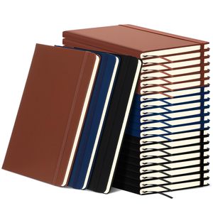 Free Sample Custom Wholesale Promotional A4 Business Lined Dotted <b>Blank</b> Page Journals <b>Notebook</b> PU Leather Hardcover <b>Notebooks</b> - Product Image 1