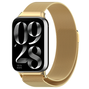 Bracelet de montre intelligente à fermoir magnétique en acier inoxydable pour <span class=keywords><strong>Xiaomi</strong></span> <span class=keywords><strong>Mi</strong></span> <span class=keywords><strong>Band</strong></span> 9 Pro 8 Pro Correa pour Redmi Watch 6 <span class=keywords><strong>5</strong></span> 4 - Product Image 6