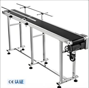 Şişe taşımak için kullanılan fabrika fiyat ayarlanabilir hız bant konveyör, tartı - Product Image 2