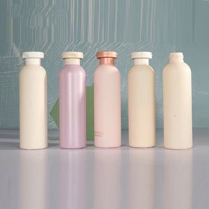Plastic PE Empty Round Botton Flip Cap Shampoo Bottle flip Cap For Oil Lotion Bottles dispenser body lotion dispenser for bottle