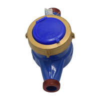 Compteur d'eau mécanique multi-jets à corps en fonte, type sec, 20 mm, pour projets de rénovation de l'eau potable des villages