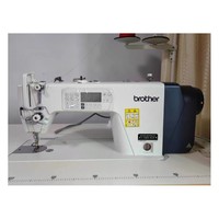 Máquina de Coser Industrial de Cama Plana con Motor Paso a Paso CNC de Accionamiento Directo Brother S-7180A para Alimentación de Tela