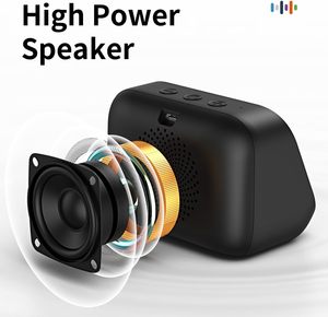 ลำโพงไร้สายอัจฉริยะข้ามพรมแดน AI พร้อมไฟ RGB ใช้พลังงานแบตเตอรี่ ดีไซน์สวยงาม นาฬิกาอัจฉริยะ ควบคุมด้วยเสียง รีโมทคอนโทรล เสียงดี - Product Image 5