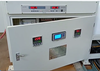 Nuotian NTI-SML-4L 3200C Four de laboratoire à induction à structure verticale, haute uniformité, protection au gaz argon, capacité 4L