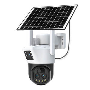 V380pro 4G tarjeta SIM cámara de seguridad solar 10X Zoom hogar HD 6MP 3K al aire libre CCTV inalámbrico WiFi Red Remota Fullcolor PTZ Cámara - Product Image 1