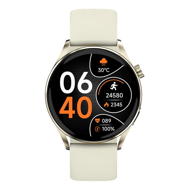 T51 1.38 Android/iOS Compatible Smart Watch Heart Rate Oxygen Sleep Sports Tracking IP68 Waterproof Silicone Band TFT Display
